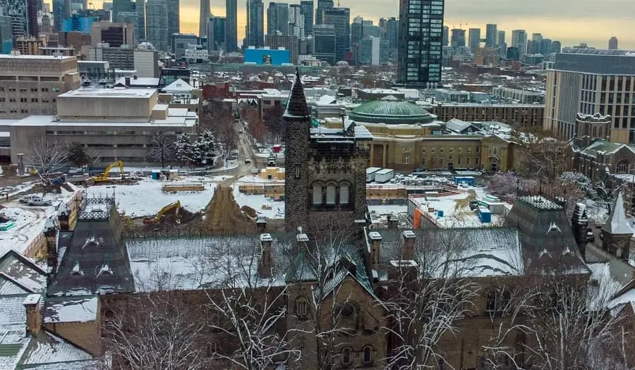 University campus in Toronto, Canada
